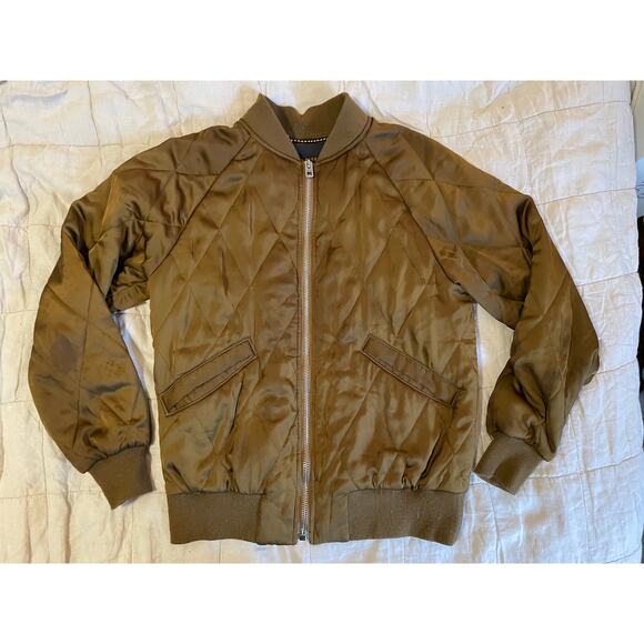 Coach Silk Bomber Jacket - Picture 1 of 9